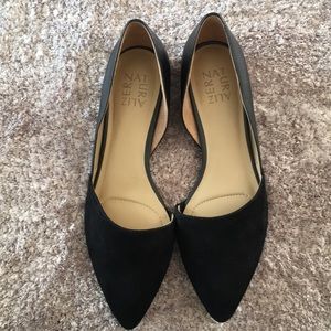 D’Orsay leather shoes